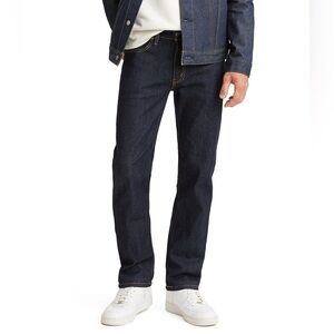Levi’s Men’s 514 Straight Fit Jeans in Cleaner Dark Wash Size 35W 34L
